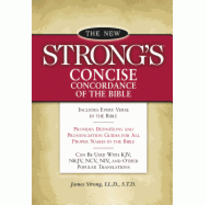 New Strongs Concise Concordance