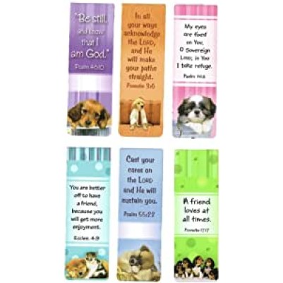 Pagemarker Set Magnetic Psalm 46:10 Dogs