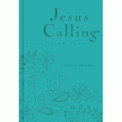 Jesus Calling Deluxe Edit Teal Cover