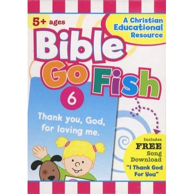 Bible Go Fish 50 Count Flashcards