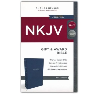 NKJV Gift & Award L/L Blue