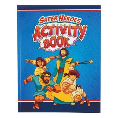 Super Heroes Activity Book