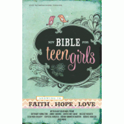 NIV Teen Girls H/C Growing In Faith Hope & Love