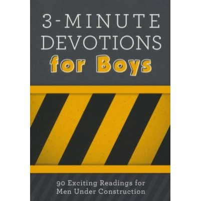 3 Minute Devotions For Boys 90 Exciting Readings For 8-12