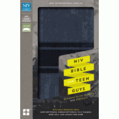 NIV Teen Guys Blue I/L