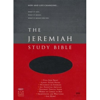NKJV Jeremiah Study Black L/L