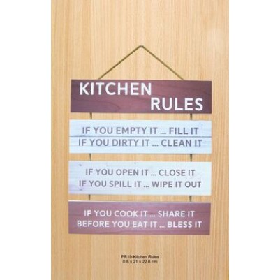 Kitchen Rules 4 Slats