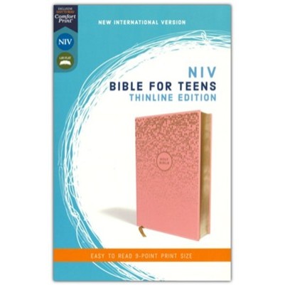 NIV Bible For Teens Thinline Pink Imitation Leather
