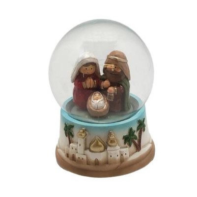Nativity Snow Globe 90mm