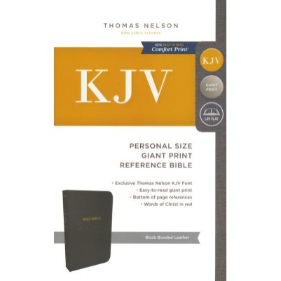 KJV Giant Print Personal Size Black