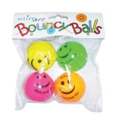 Bouncy Ball Pack of 4 5902