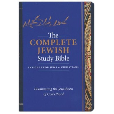 Complete Jewish Study Bible Blue Flexisoft