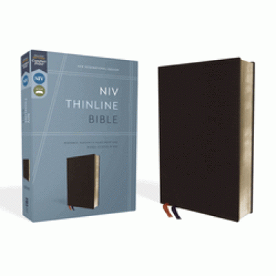 NIV Thinline Black B/L