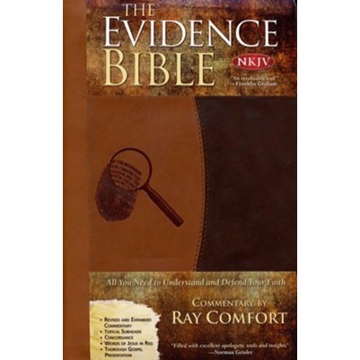 NKJV Evidence Bible  Beige/Dark Brown