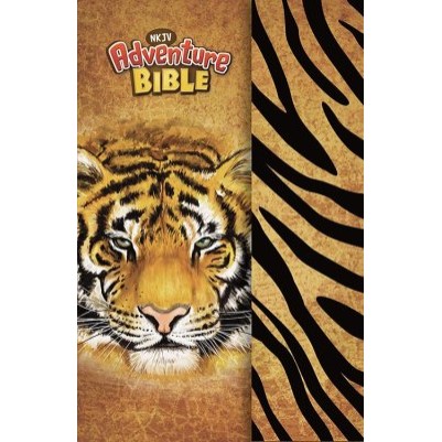 NKJV Adventure with Magnetic Closure Tiger Cover