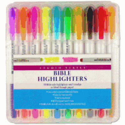 Bible highlighters 10 Pack