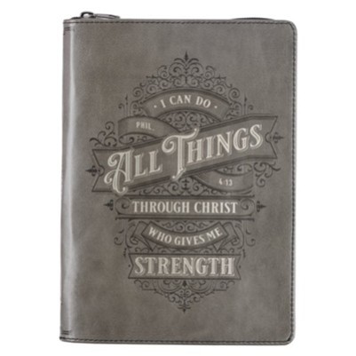 All Things Through Christ Grey