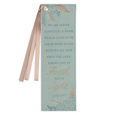 Pagemarker Live By Faith Not By Sight Teal