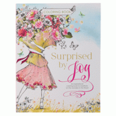 Surprised By Joy Colouring Book Girl & Flowers