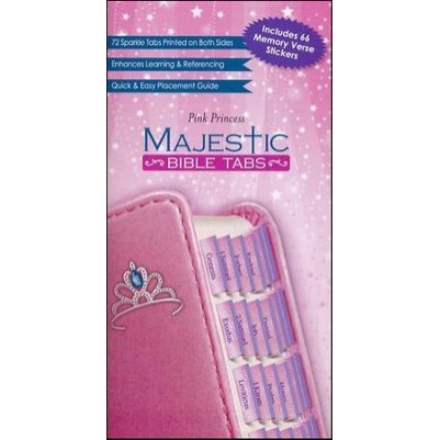 Majestic Princess Pink Bible Tabs