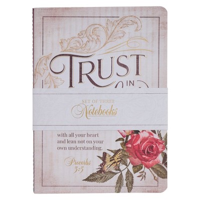 Notebook Set Trust In The Lord (3 Bks)