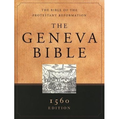 Geneva Bible 1560 Edition Green/Sand hardcover