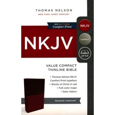 NKJV Compact Value Thinline Burgundy