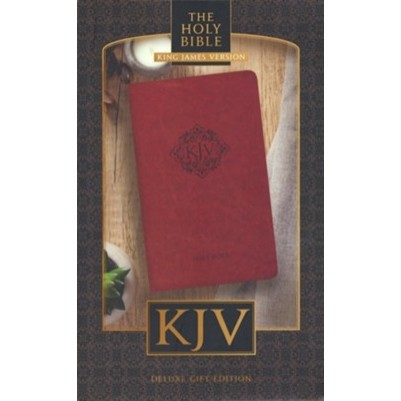 KJV Personal Size Caramel Indexed 11 Point