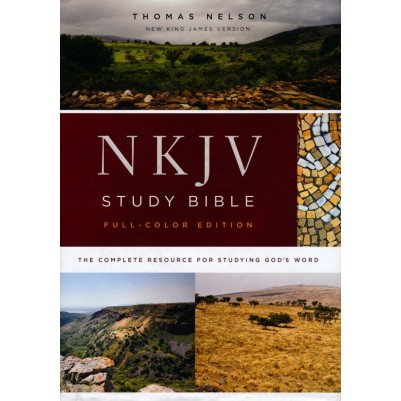 NKJV Study Full Colour Hard Cover