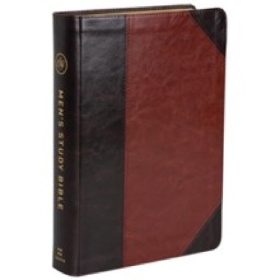 ESV Mens Study Brown/Cordovan