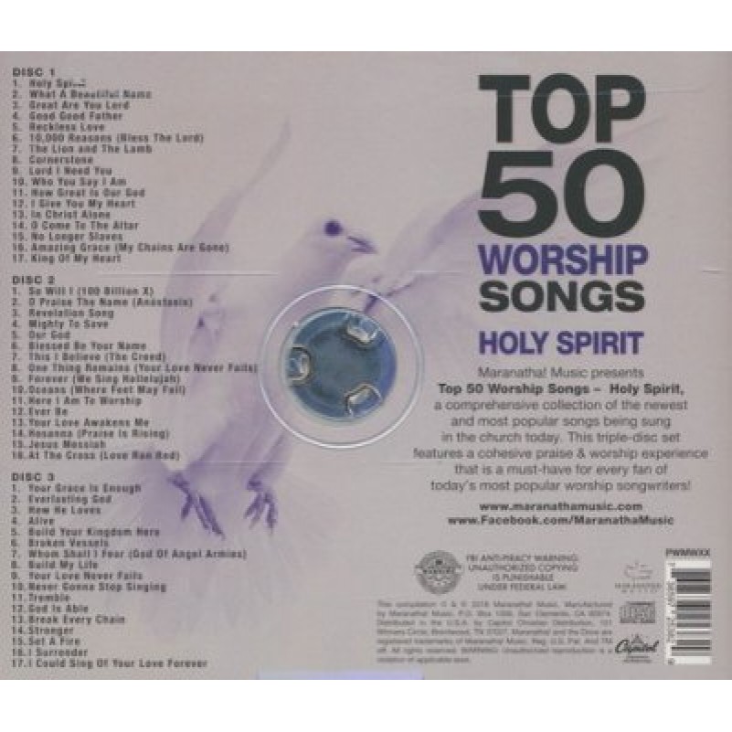 Top 50 Worship Songs Holy Spirit