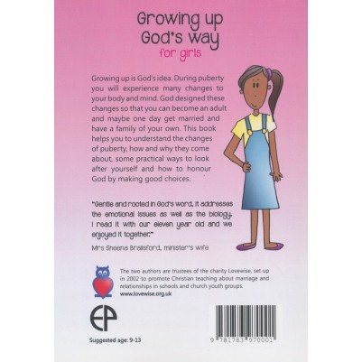 Growing Up Gods Way for Girls