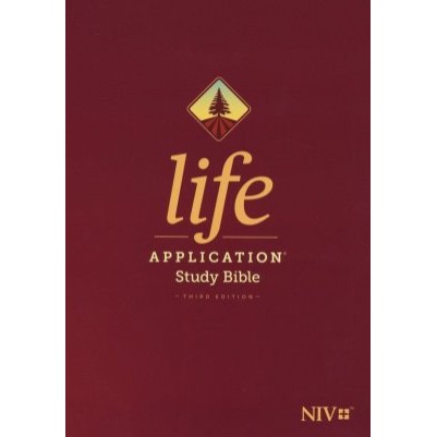NIV Life Application Study 3rd Edition R/L Hard Cover