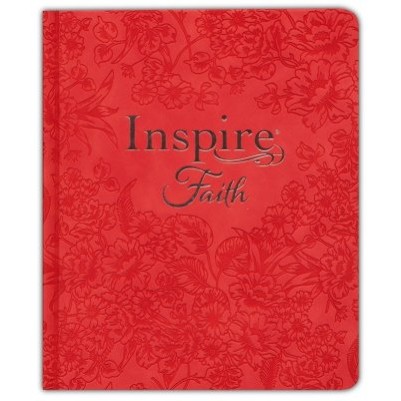 NLT Inspire Faith Bible Filament Blooms Coral I/L