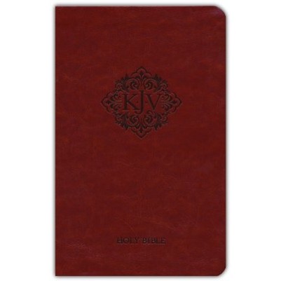 KJV Personal Size Caramel Indexed 11 Point